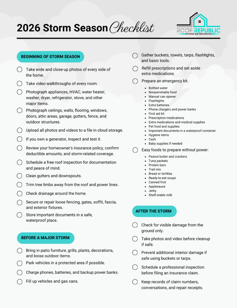 Houston 2026 Hurricane Season Checklist: Free Printable Download